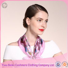 New products super quality white Silk Head Scarf for painting